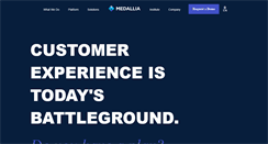 Desktop Screenshot of medallia.com
