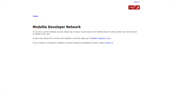 Desktop Screenshot of developer.medallia.com